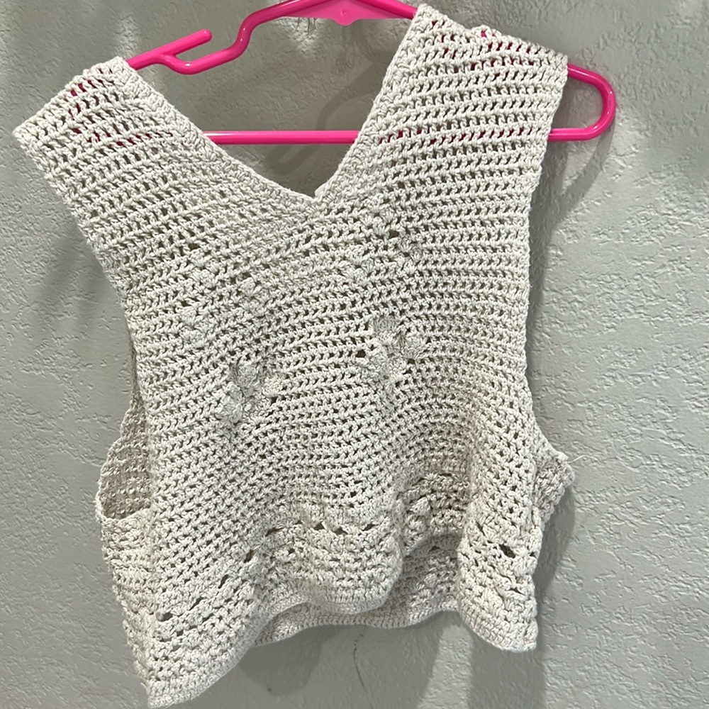 Zara Crochet Top Size 11/12